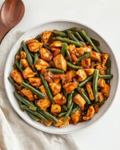 Chicken And Green Bean Stir Fry