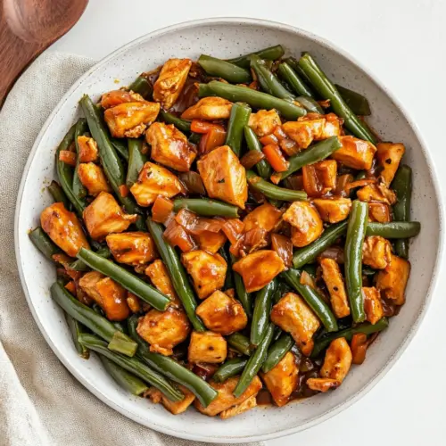 Chicken And Green Bean Stir Fry