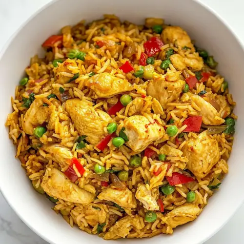 Chicken Curry Fried Rice