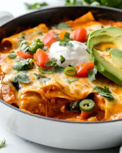 Chicken Enchilada Skillet