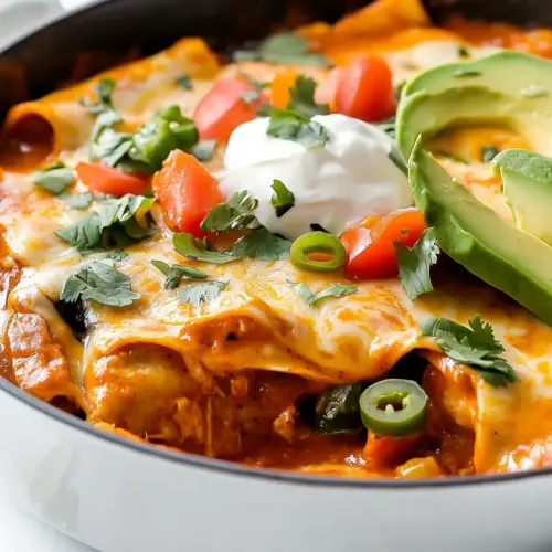 Chicken Enchilada Skillet