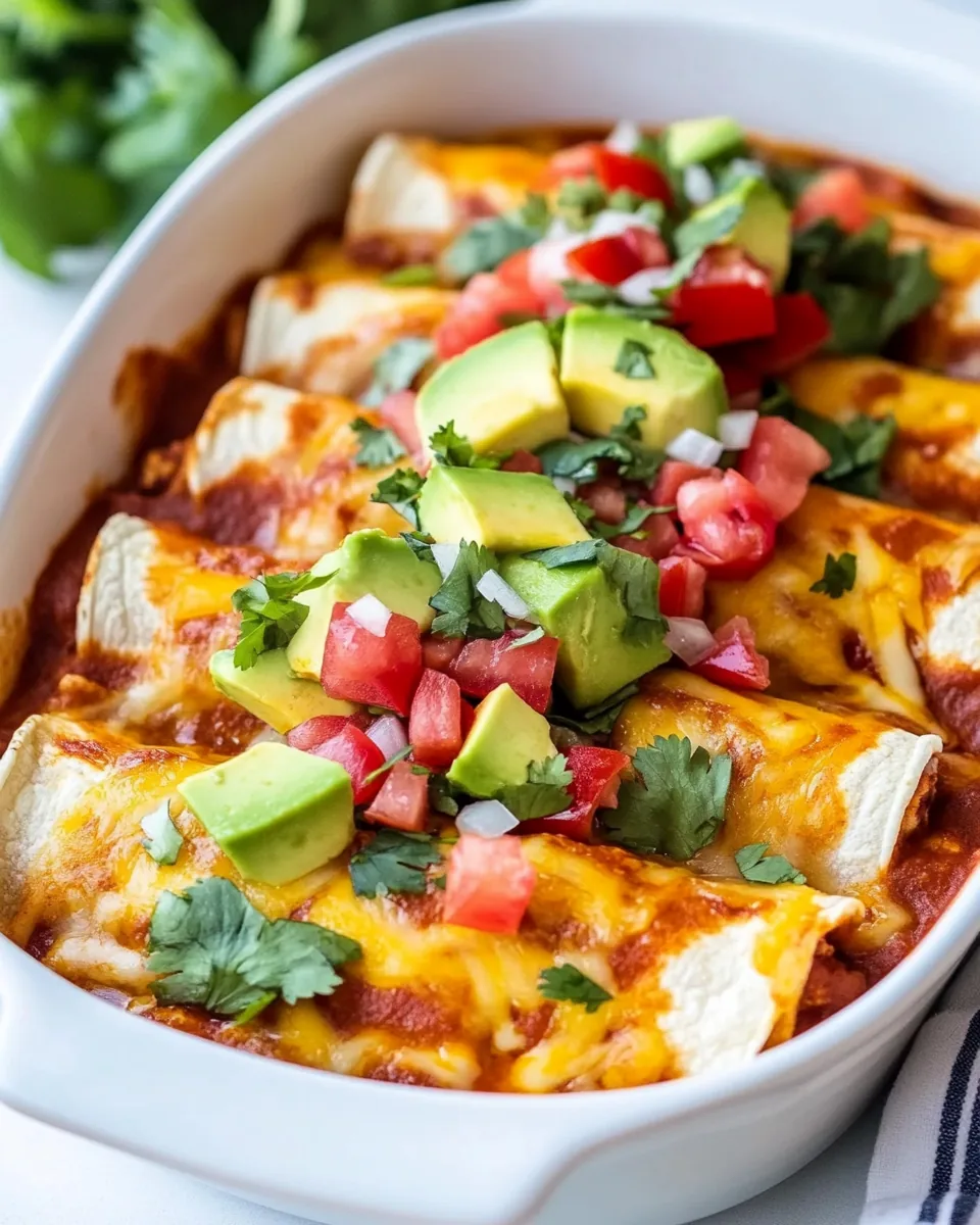 Chicken Enchiladas