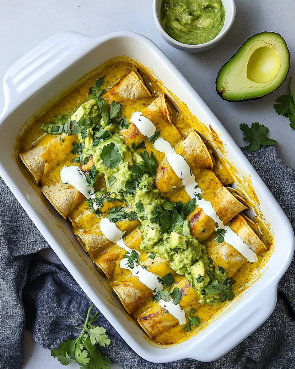 Chicken Enchiladas