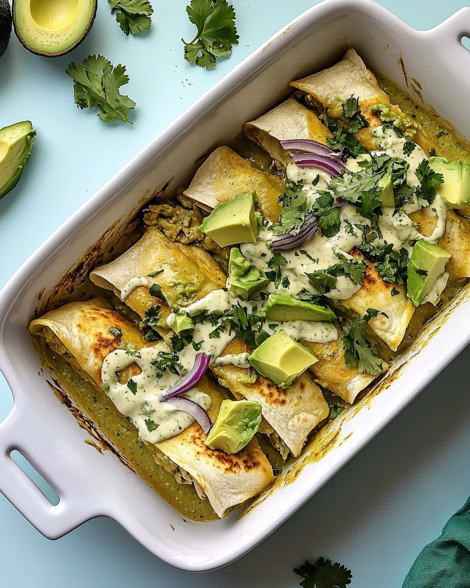 Chicken Enchiladas