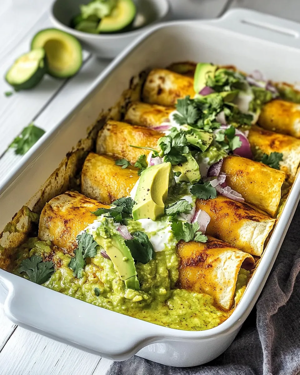 Chicken Enchiladas