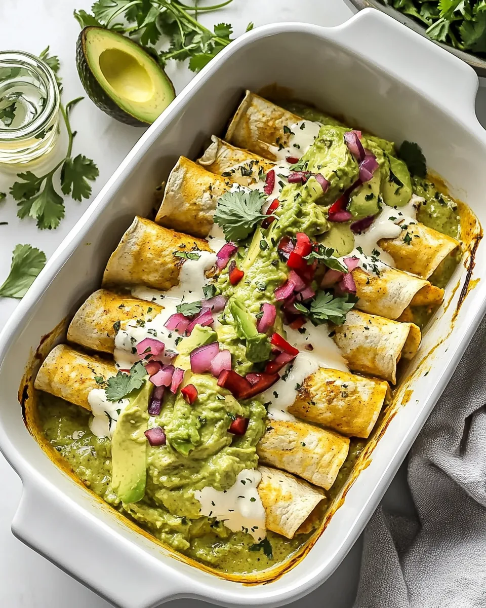 Chicken Enchiladas