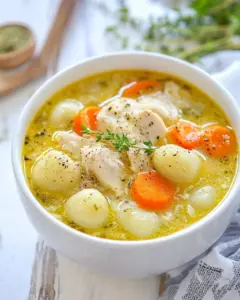 Chicken Gnocchi Soup