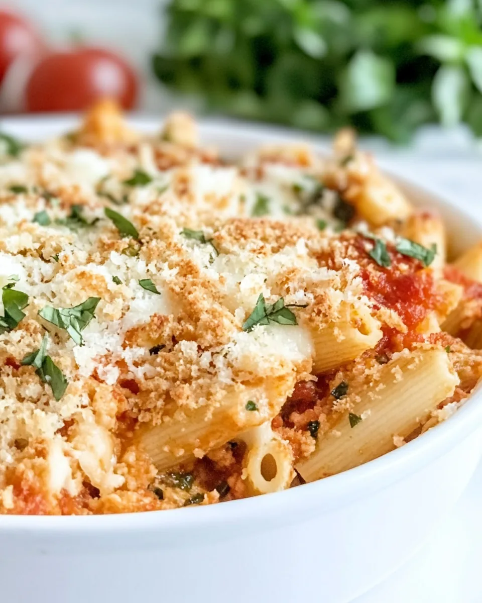 Chicken Parmesan Casserole