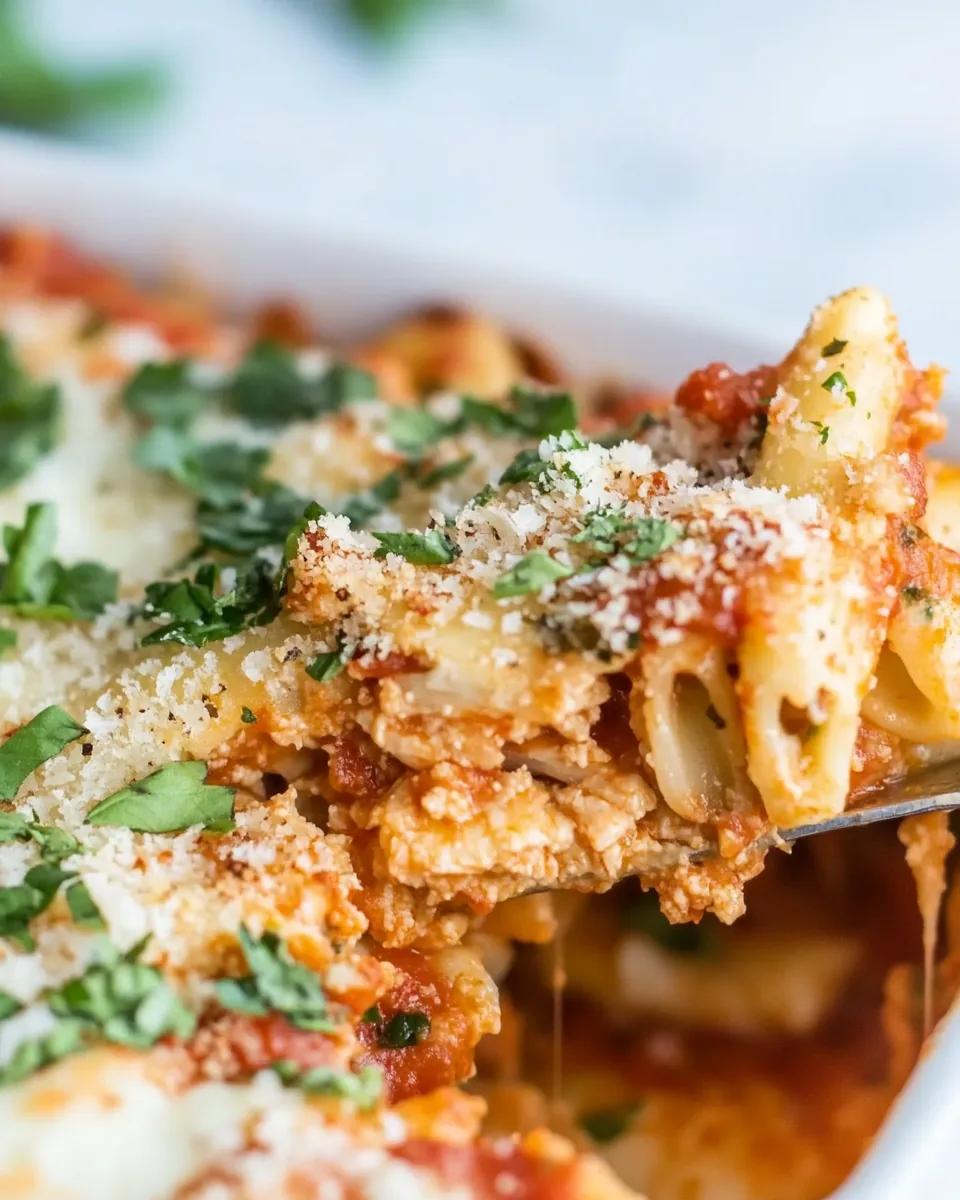 Chicken Parmesan Casserole