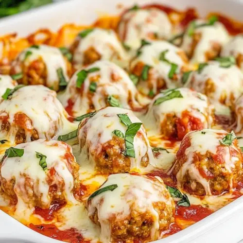 Chicken Parmesan Meatballs