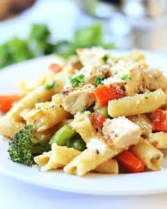 Chicken Pasta Primavera