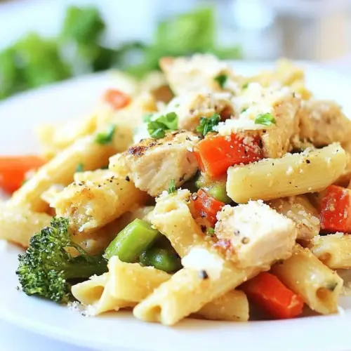 Chicken Pasta Primavera