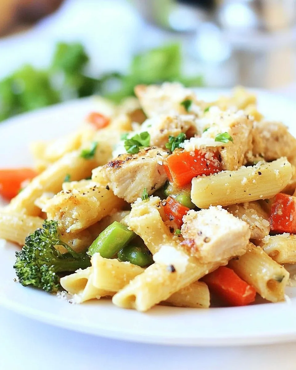 Chicken Pasta Primavera