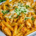 Chicken Penne with Sun-Dried Tomato Sauce