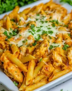 Chicken Penne with Sun-Dried Tomato Sauce