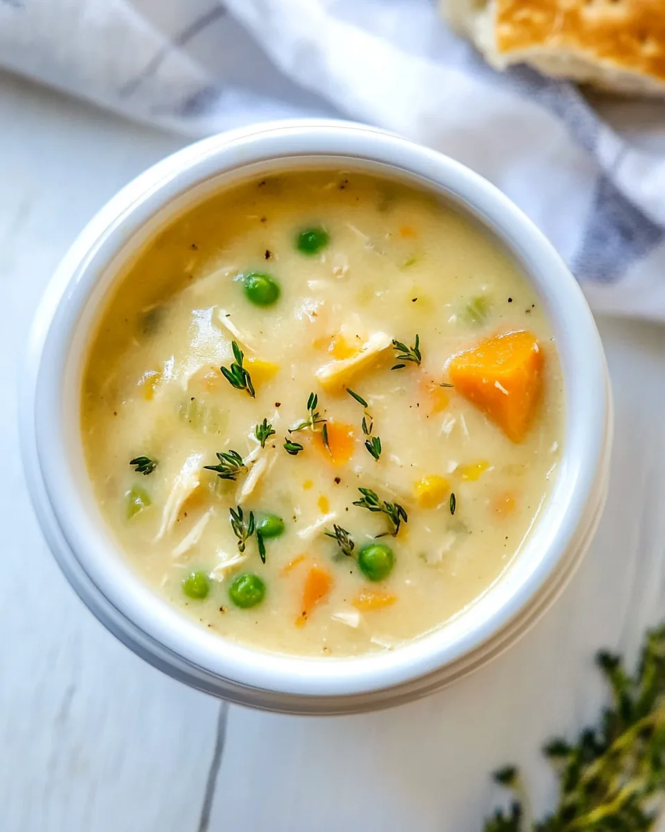 Chicken Pot Pie Soup