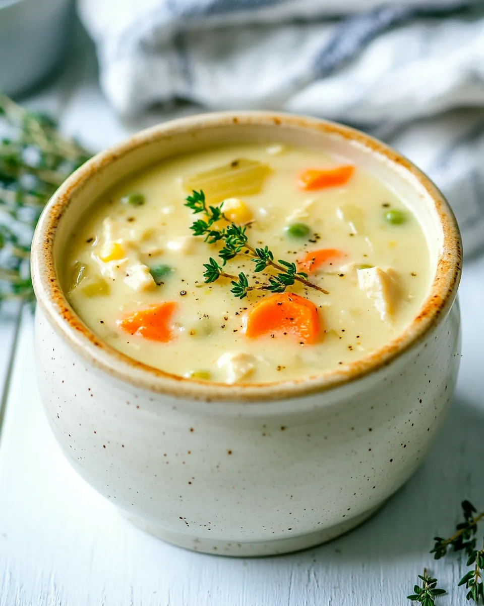 Chicken Pot Pie Soup