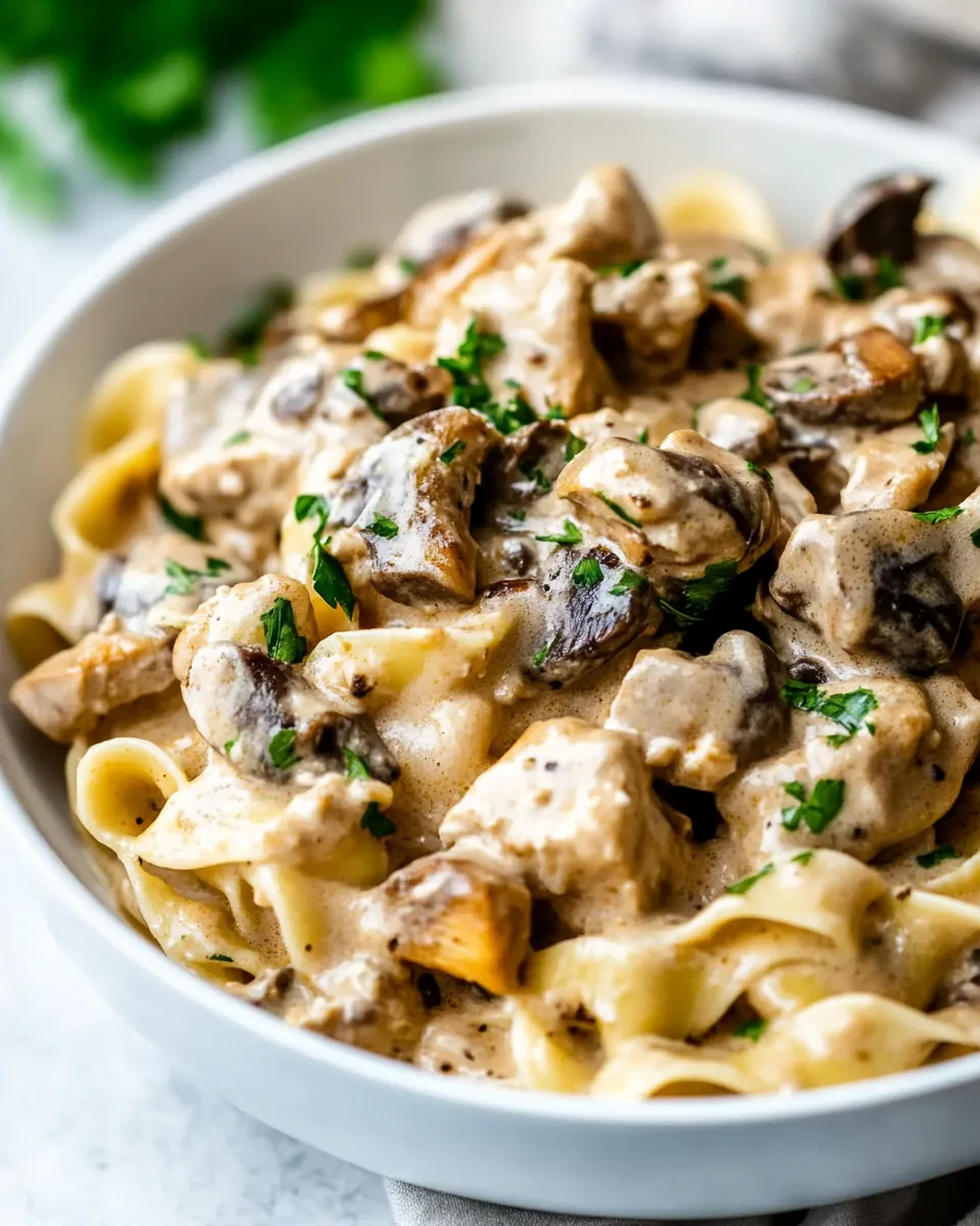 Chicken Stroganoff