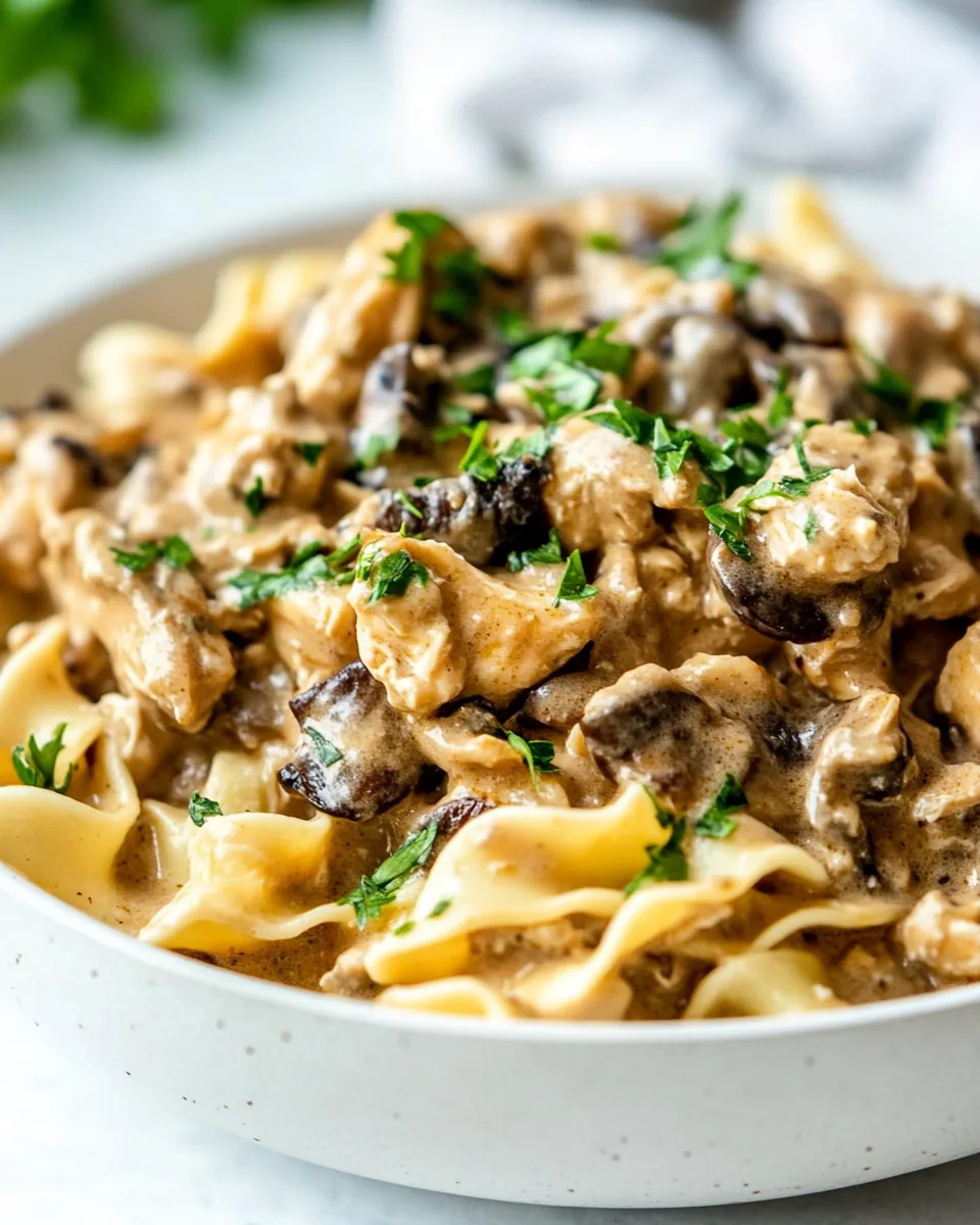 Chicken Stroganoff