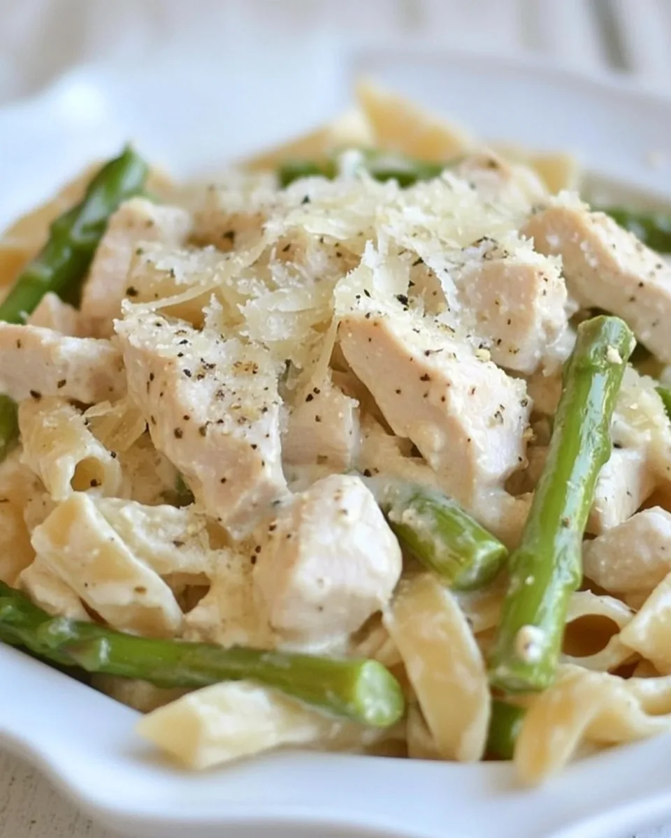 Chicken and Asparagus Pasta