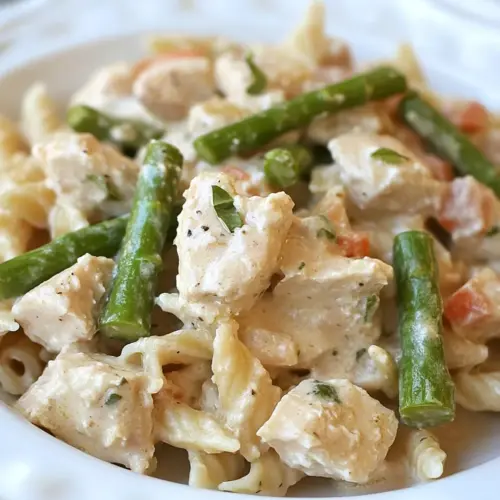 Chicken and Asparagus Pasta