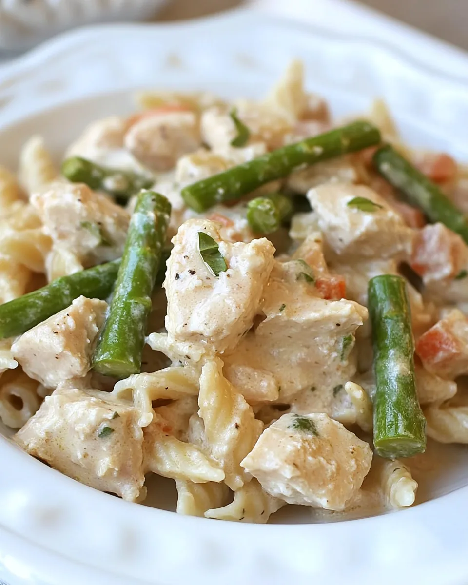 Chicken and Asparagus Pasta