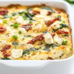 Chicken and Spinach Breakfast Casserole