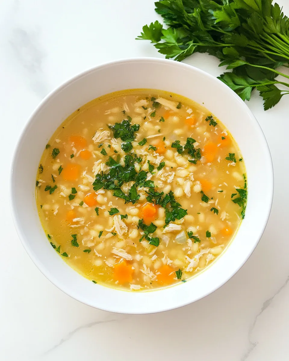 Chicken and Stars Soup