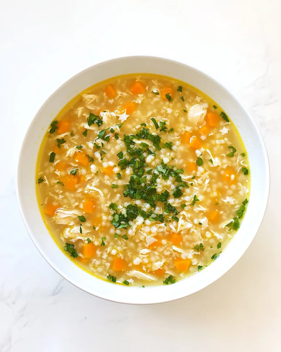 Chicken and Stars Soup