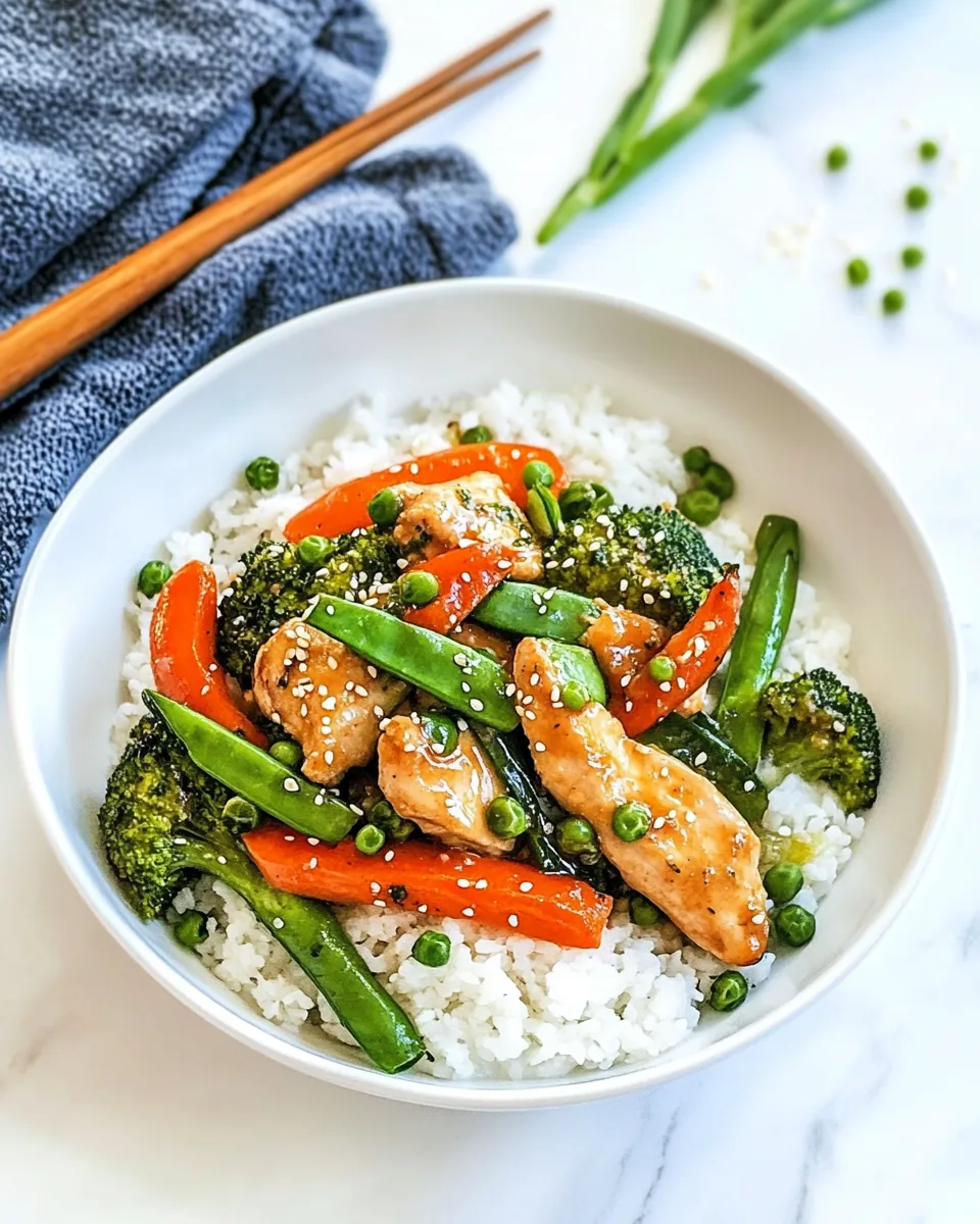 Chicken and Vegetable Stir Fry