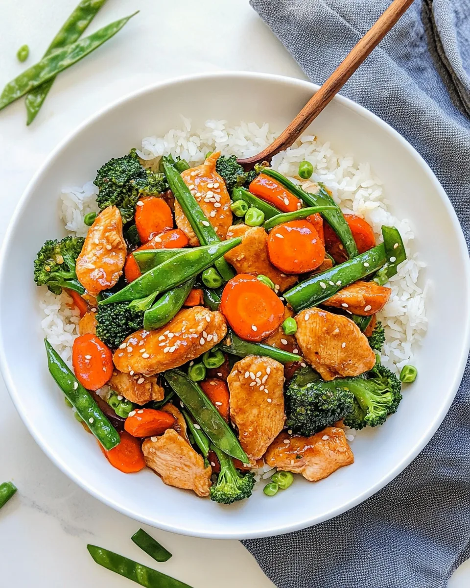 Chicken and Vegetable Stir Fry