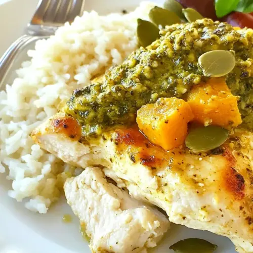 Chicken with Pumpkinseed Pesto