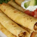 Chickpea Tomato Flautas