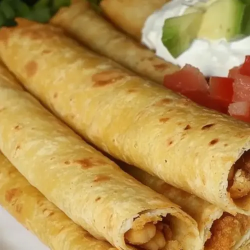 Chickpea Tomato Flautas