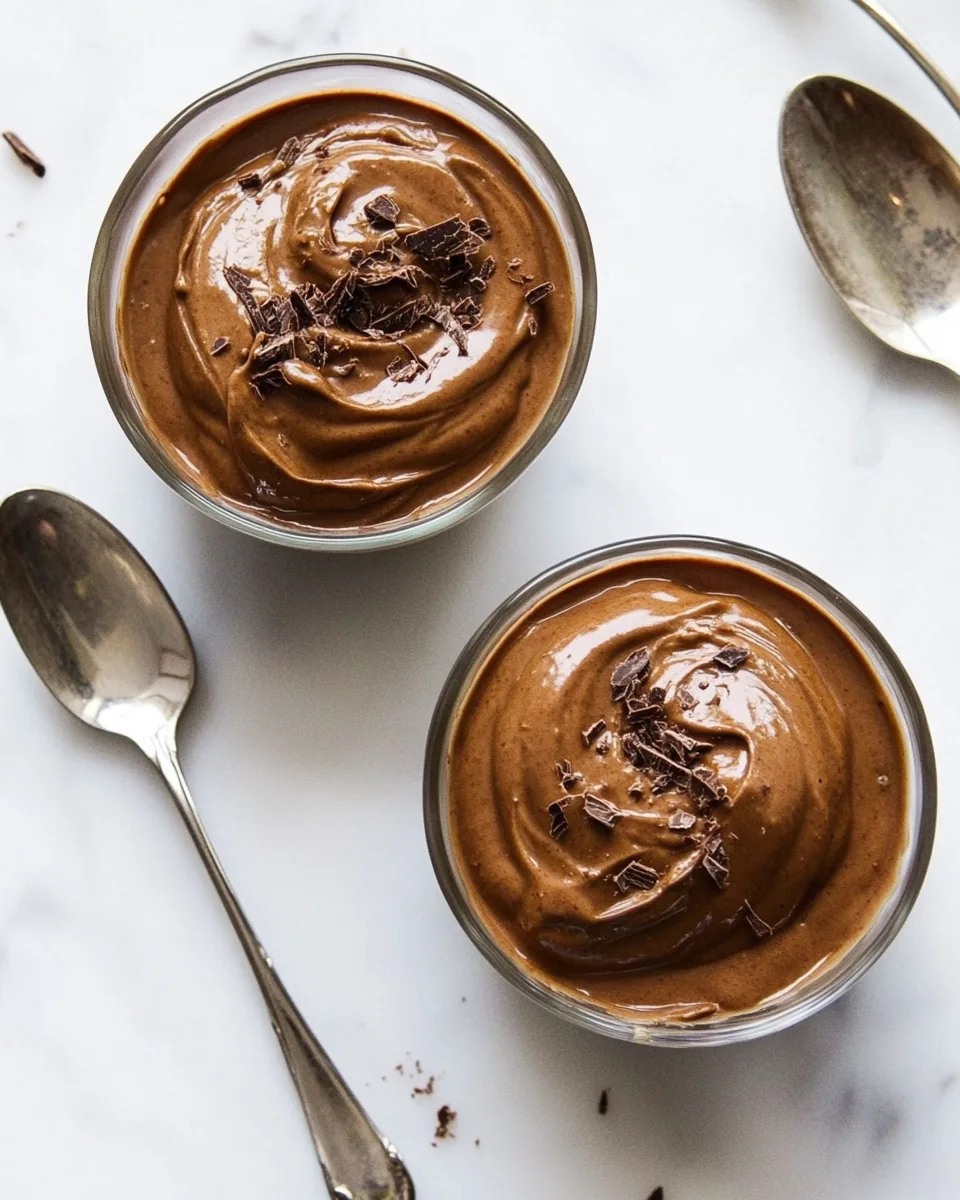 Chocolate Avocado Pudding