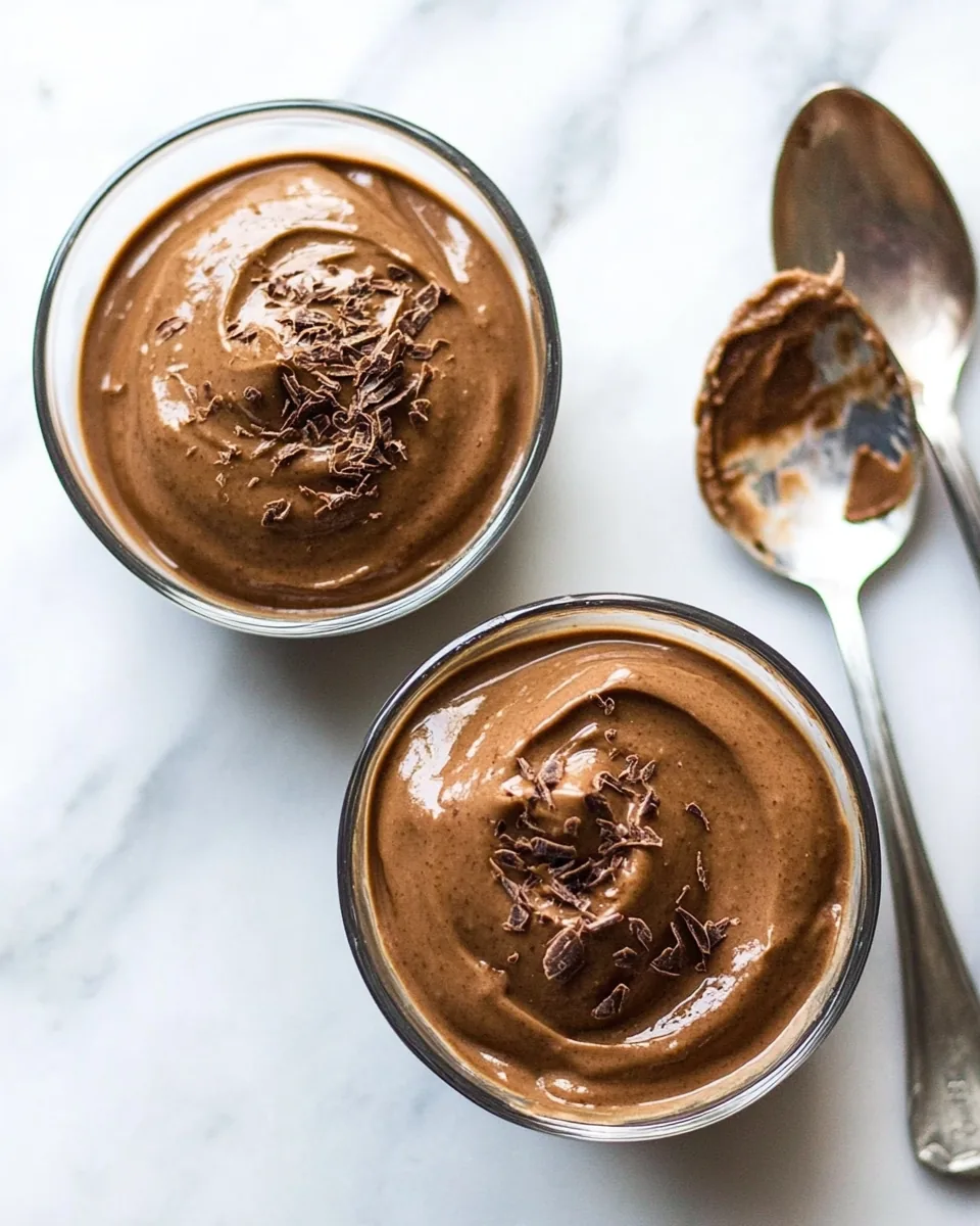 Chocolate Avocado Pudding