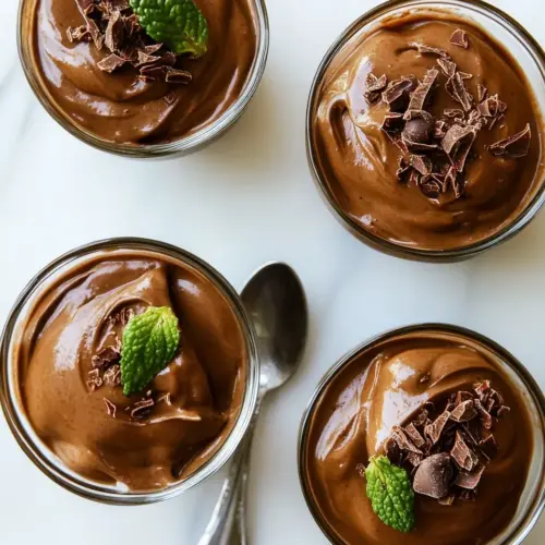 Chocolate Avocado Pudding
