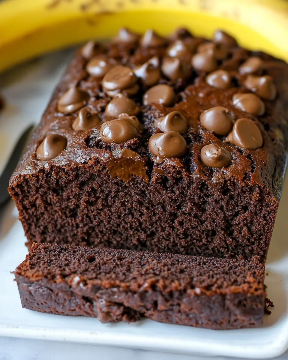 Chocolate Banana Bread