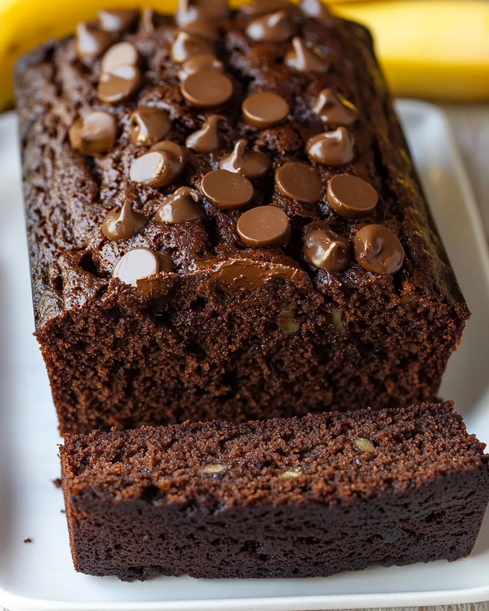 Chocolate Banana Bread