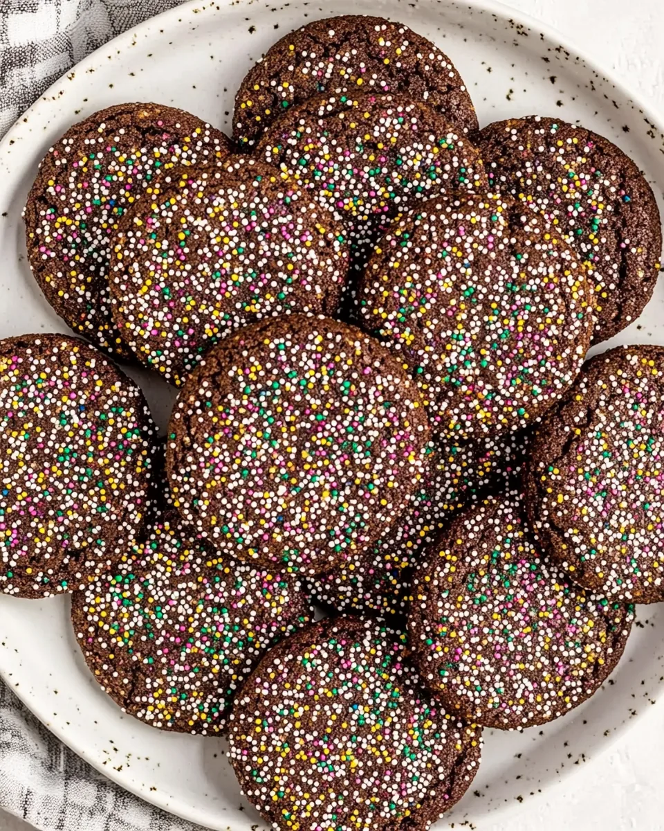 Chocolate Butter Cookies