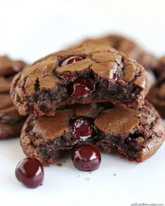 Chocolate Cherry Cookies