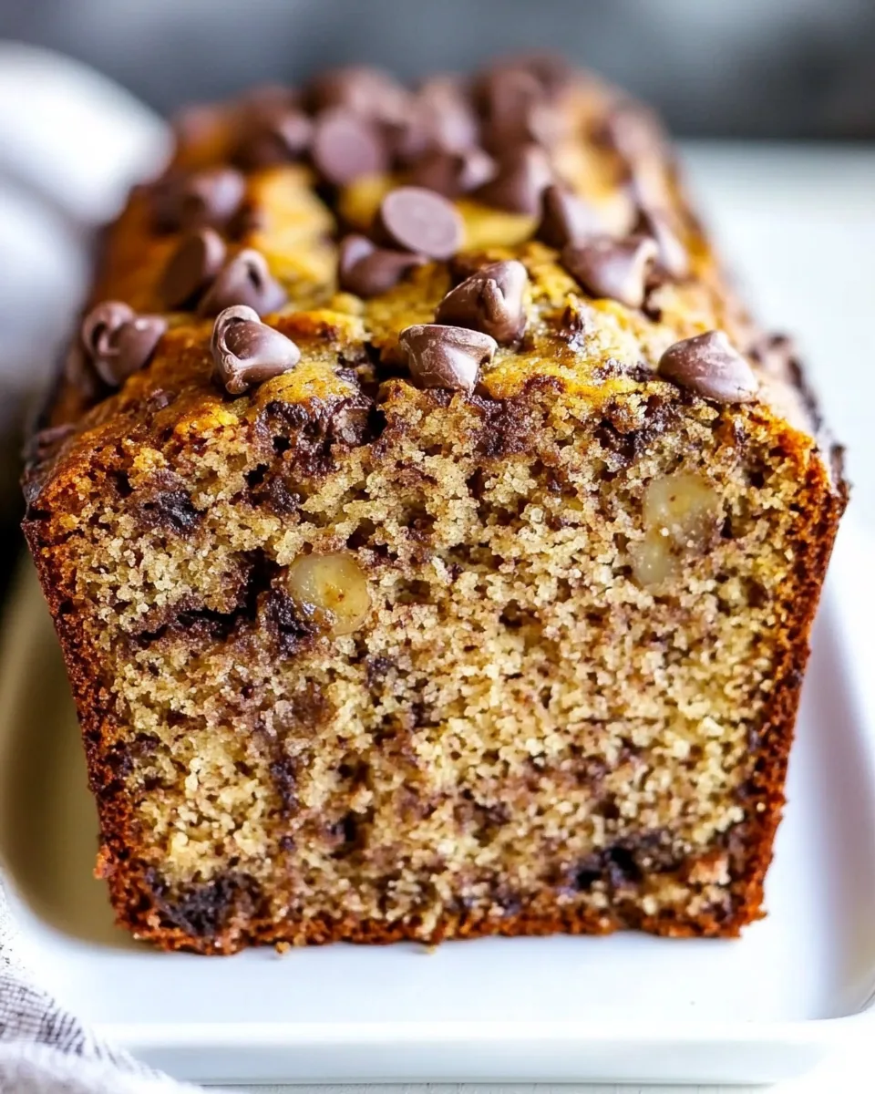 Chocolate Chip Banana Bread