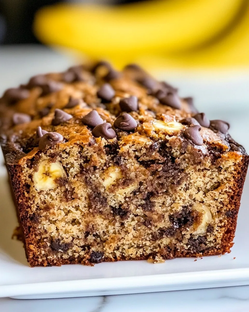Chocolate Chip Banana Bread