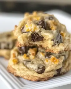 Chocolate Chip Cornflake Cookies