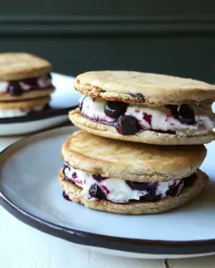 Chocolate Chip Ice Cream Sandwiches