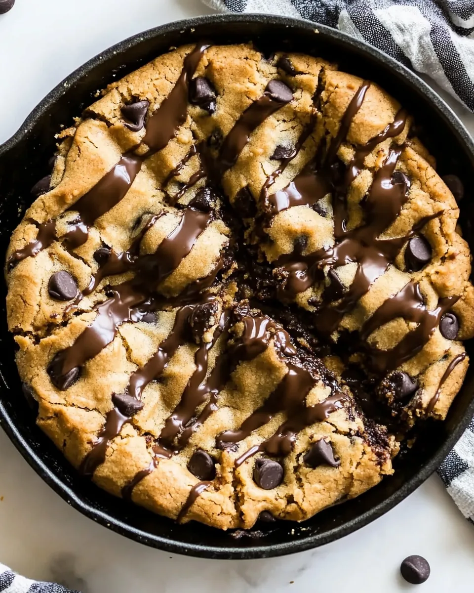 Chocolate Chip Skillet Cookie