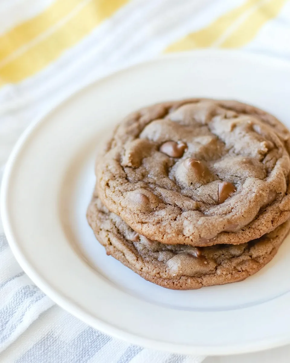 Chocolate Chipless Cookies