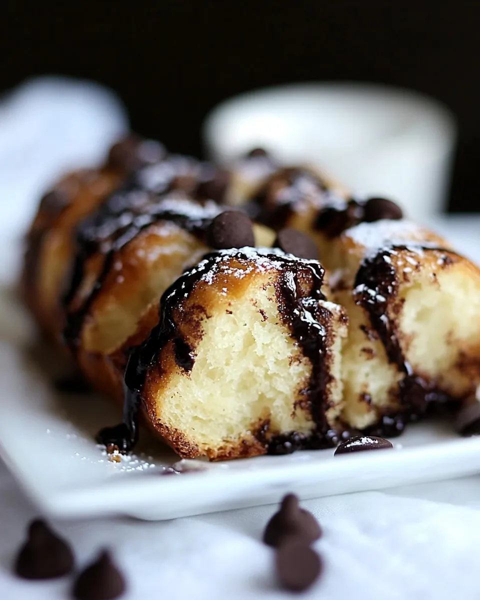 Chocolate Cinnamon Pull Apart Bread