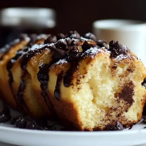 Chocolate Cinnamon Pull Apart Bread