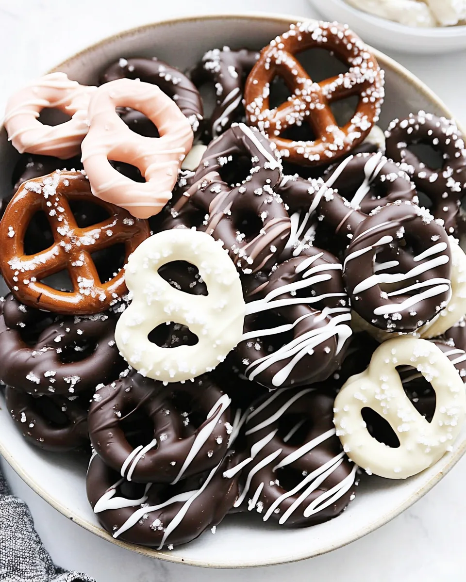 Chocolate Covered Pretzels